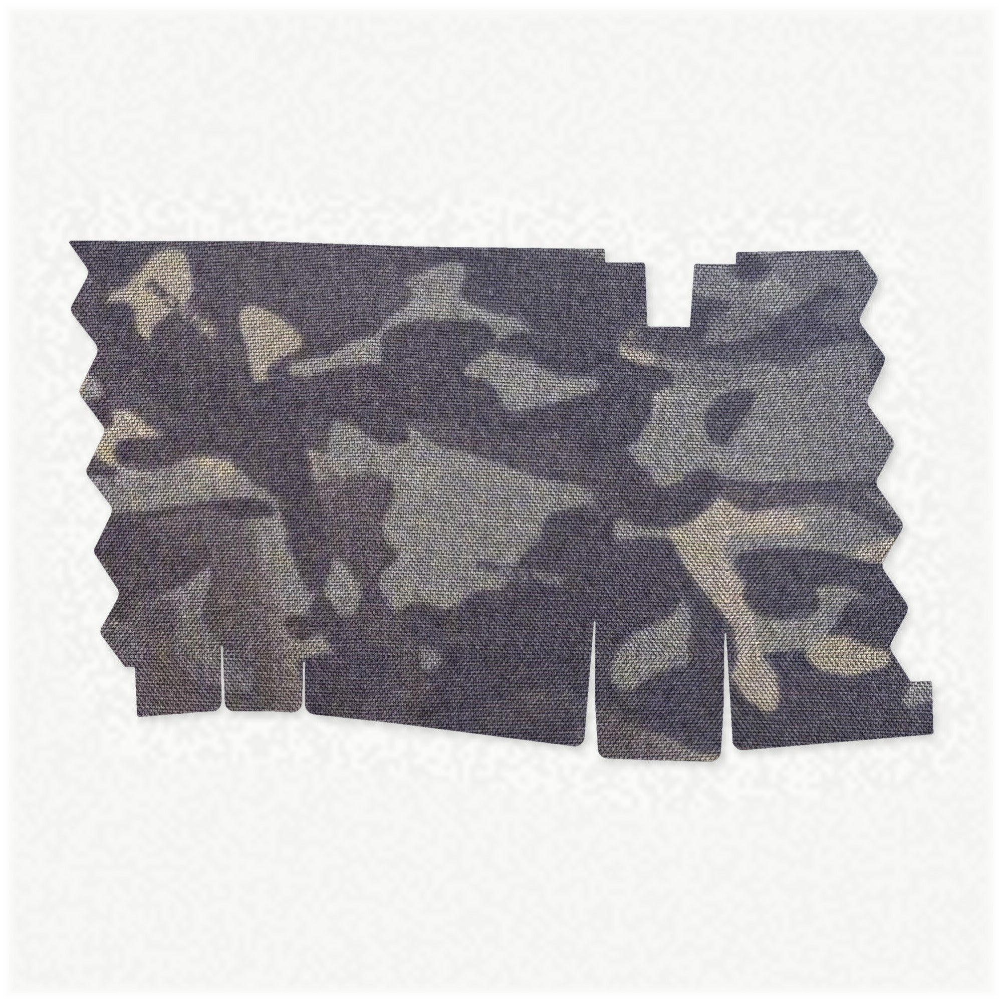 HEXMAG AR15/M4/M16 (30-Round Magazine) mag wrap kit outline, MultiCam Black