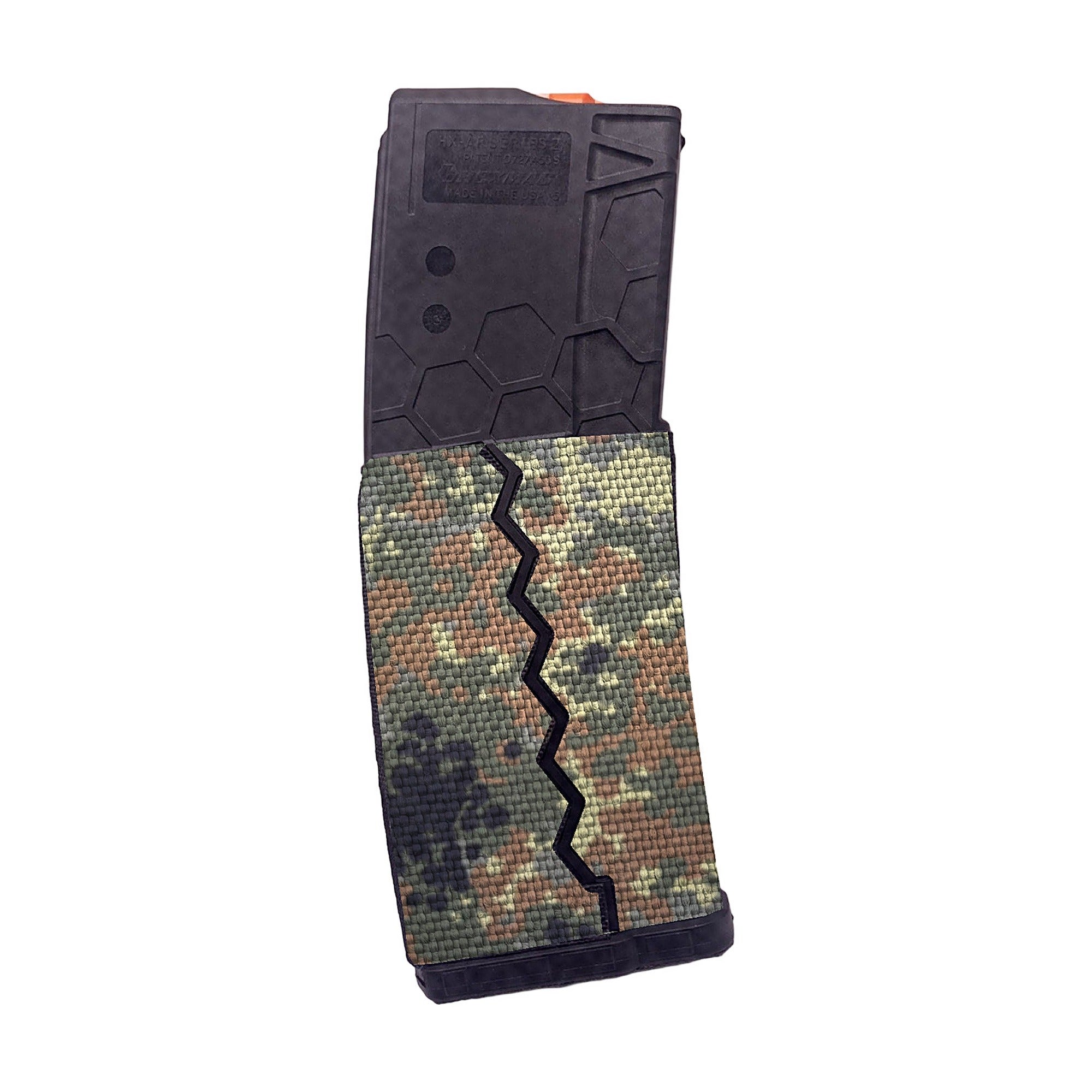 HEXMAG AR15/M4/M16 (30-Round Magazine) Cordura mag wrap, Flecktarn