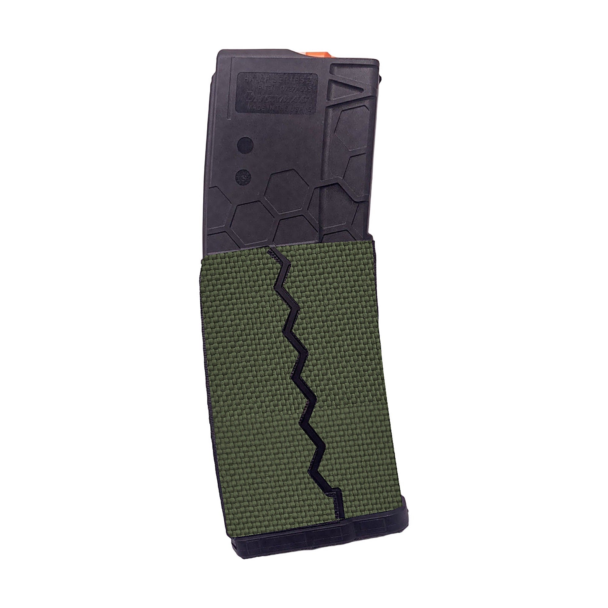 HEXMAG AR15/M4/M16 (30-Round Magazine) Cordura mag wrap, OD Green