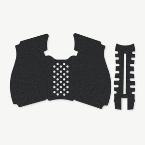 Grip Kit for HK VP9A1 K - die-cut Cordura 1000D kit pieces in Black - Combat Textiles