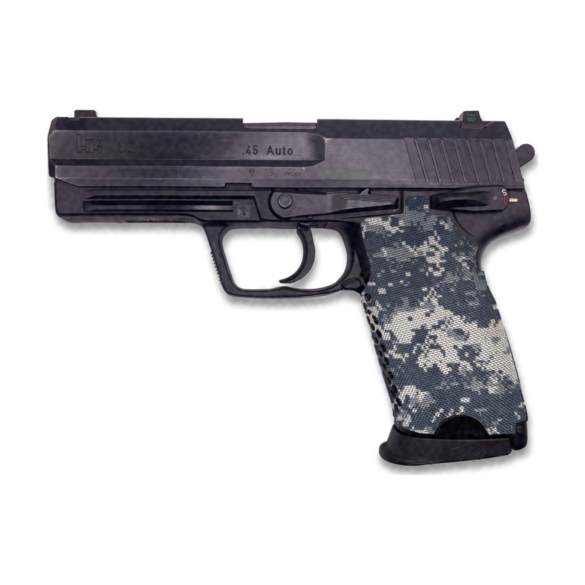 HK USP (45 ACP) Cordura grip wrap, ACU
