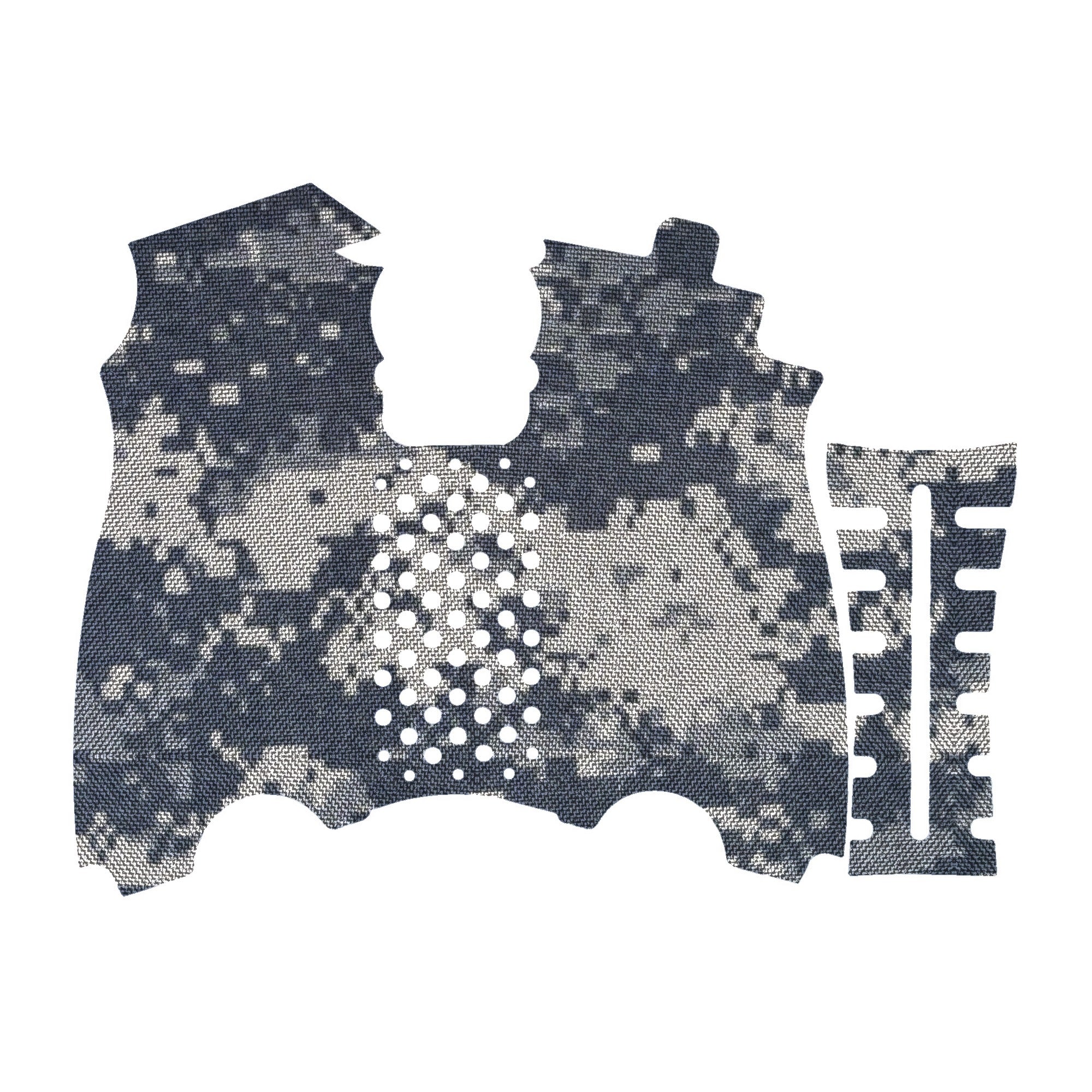 HK USP (45 ACP) grip wrap kit outline, ACU