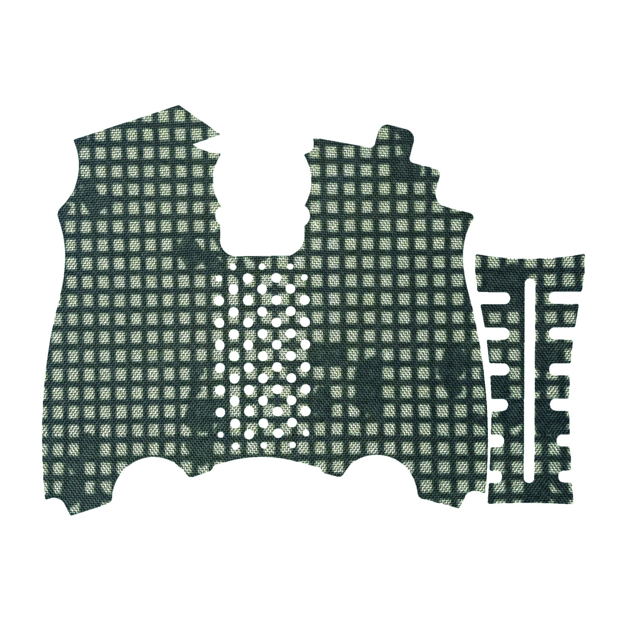 HK USP (45 ACP) grip wrap kit outline, Desert Night Camo