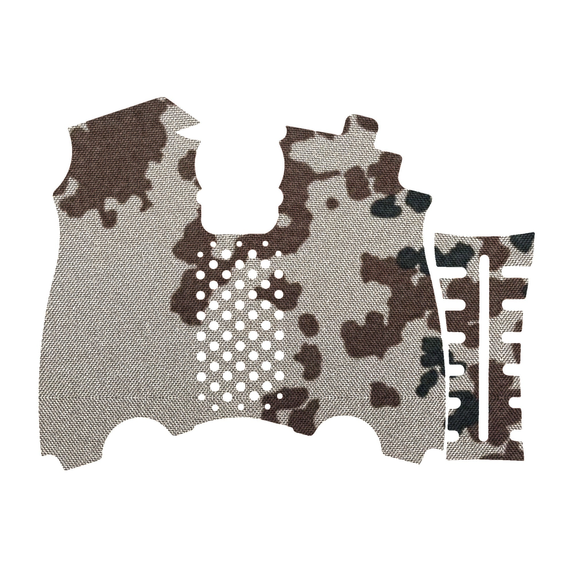 HK USP (45 ACP) grip wrap kit outline, Tropentarn