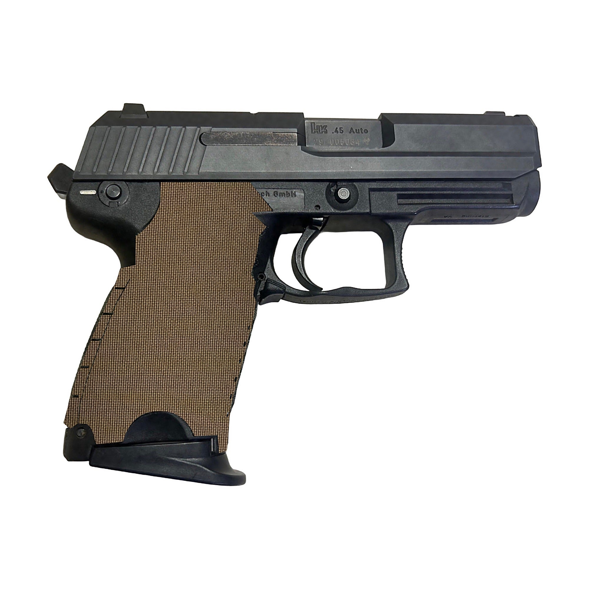 HK USP Compact (45 ACP) Cordura grip wrap, Coyote