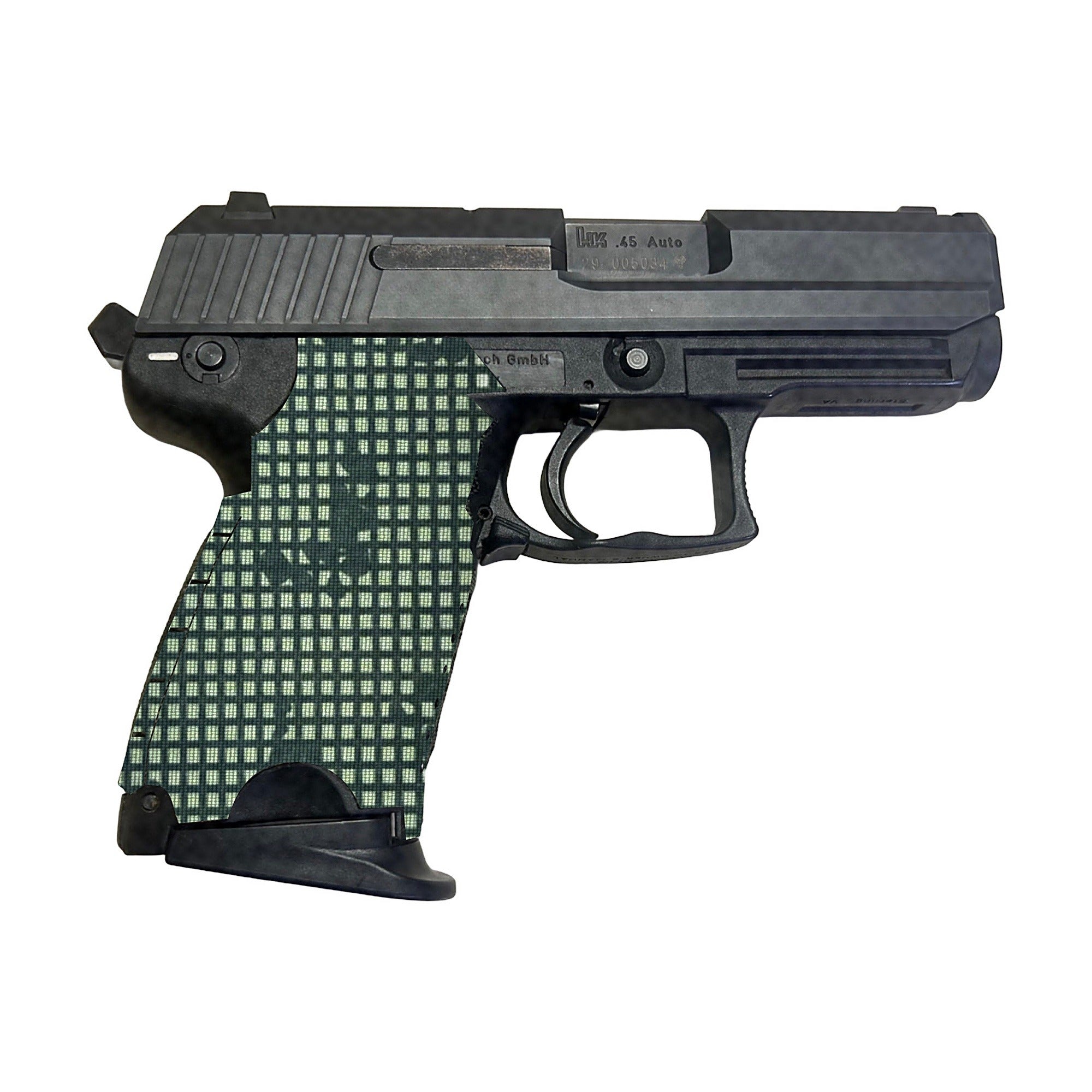 HK USP Compact (45 ACP) Cordura grip wrap, Desert Night Camo