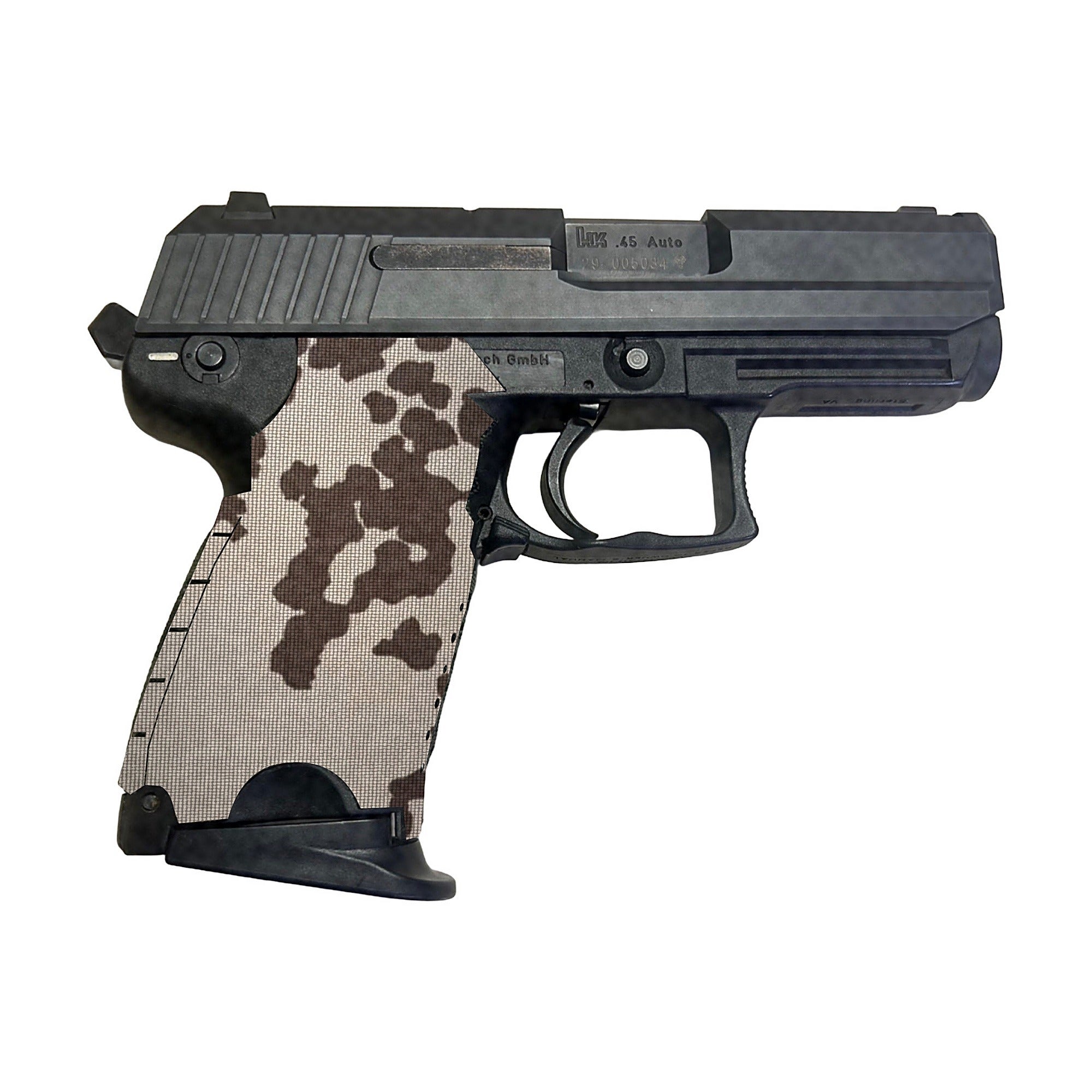 HK USP Compact (45 ACP) Cordura grip wrap, Tropentarn