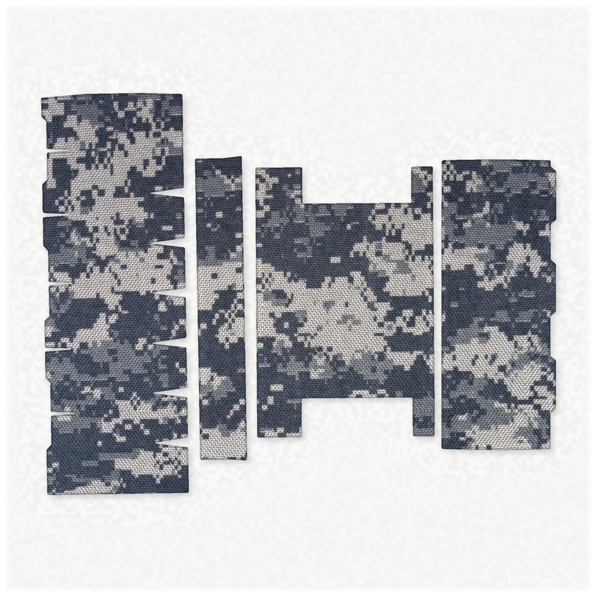 Streamlight ProTac Rail-Mounted HL-X light wrap kit outline, ACU