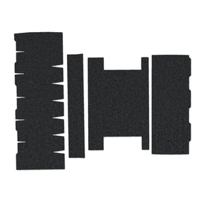 Streamlight ProTac Rail-Mounted HL-X light wrap kit outline, Black