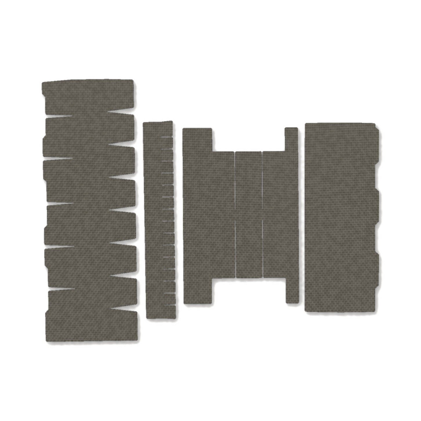 Streamlight ProTac Rail-Mounted HL-X light wrap kit outline, Ranger Green