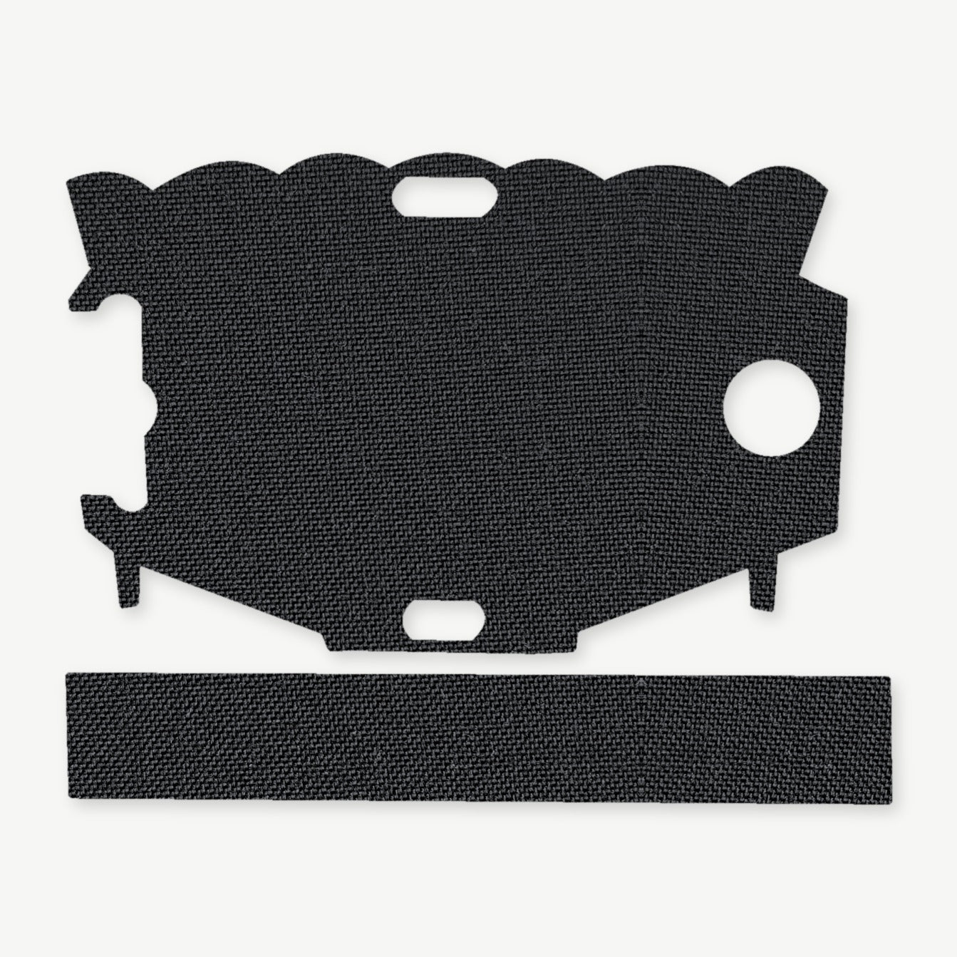 Light Wrap Kit for Holosun P.ID / P.ID HC - die-cut Cordura 1000D kit pieces in Black - Combat Textiles