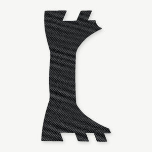 Optic Wrap Kit for Holosun SCS PDP - die-cut Cordura 1000D kit pieces in Black - Combat Textiles