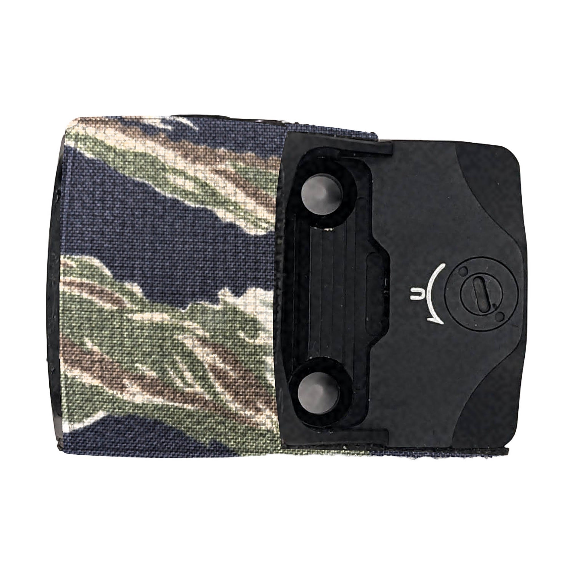 Holosun 407A3 Cordura optic wrap, Tiger Stripe (Green/Black)