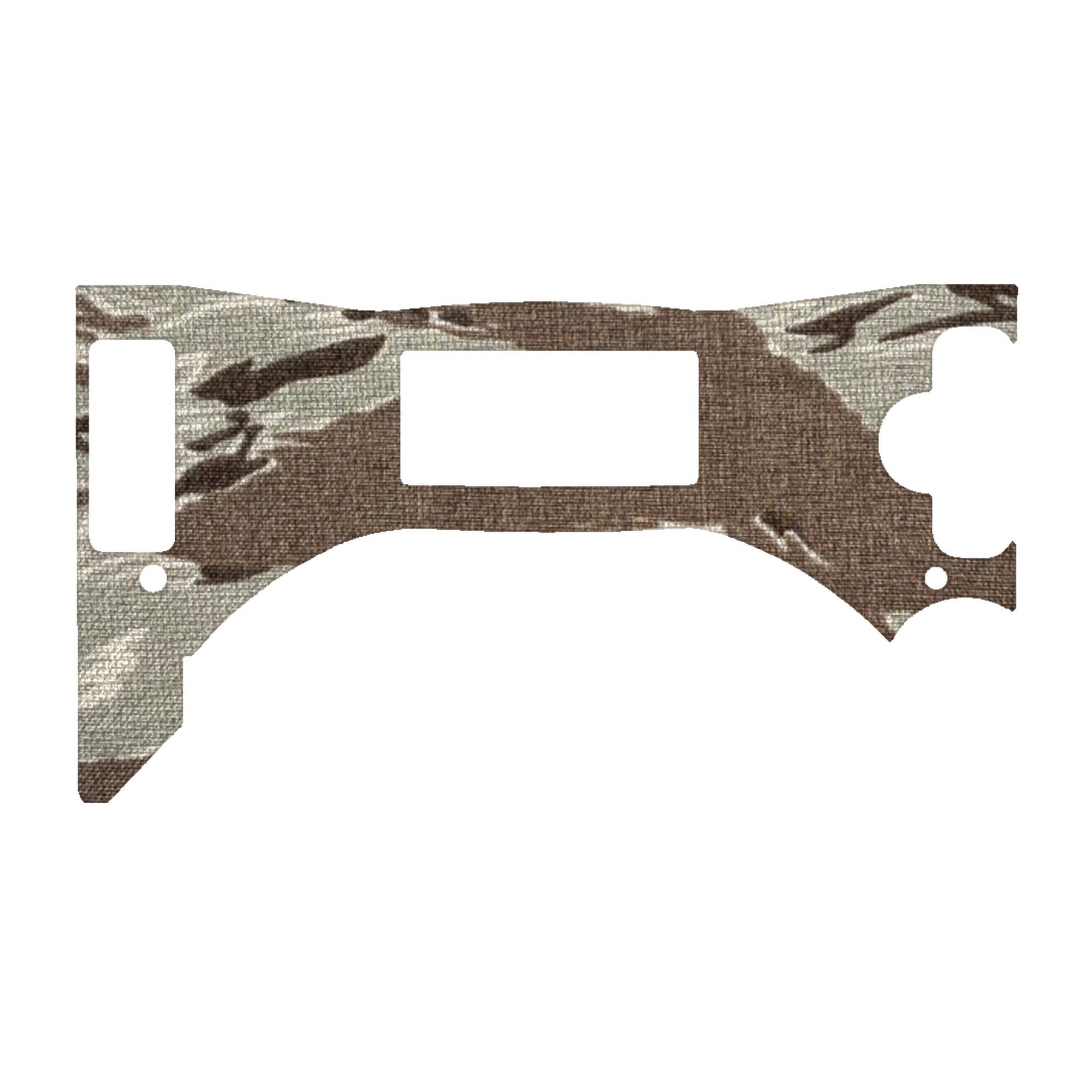 Holosun 407C / 507C X2 optic wrap kit outline, Tiger Stripe (Desert)