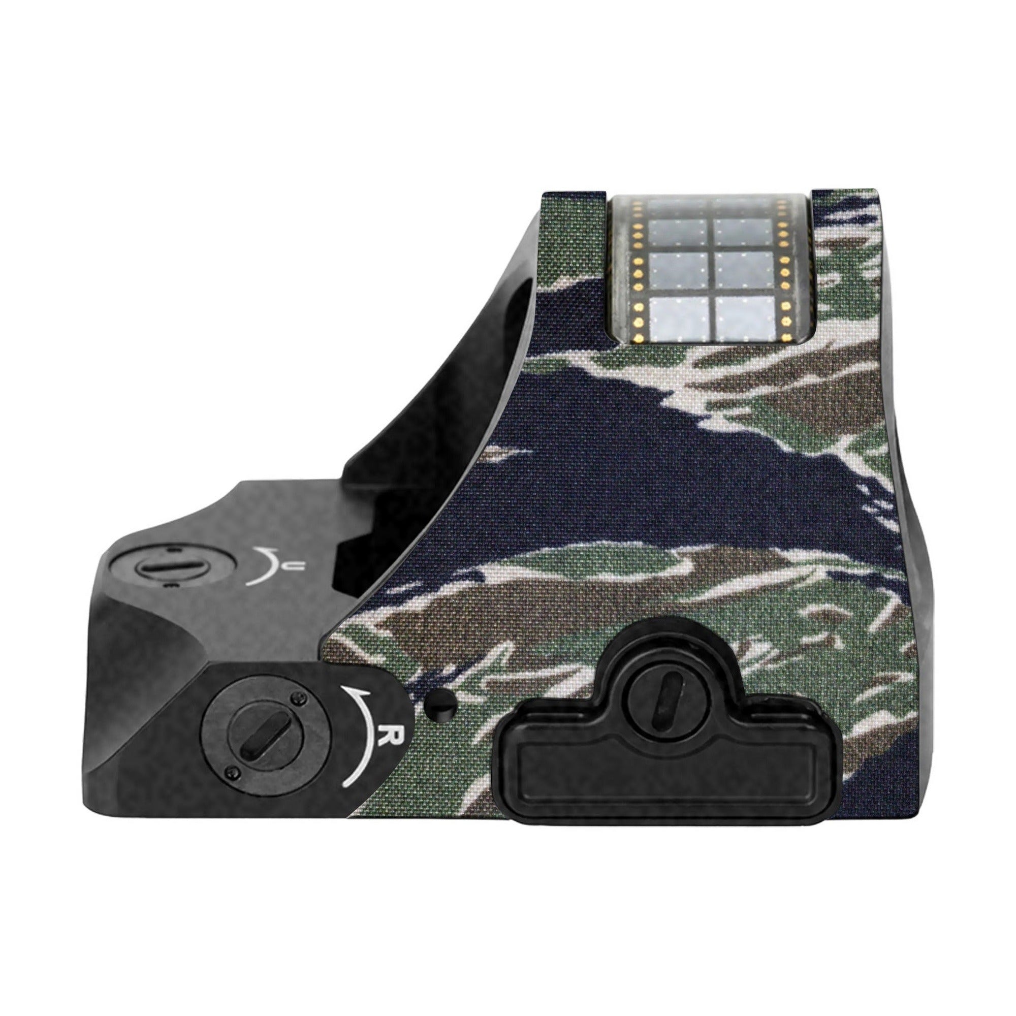 Holosun 407C / 507C X2 Cordura optic wrap, Tiger Stripe (Green/Black)