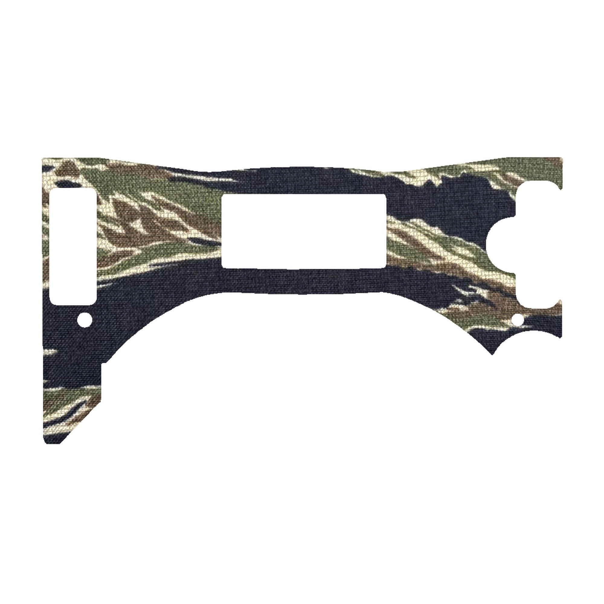 Holosun 407C / 507C X2 optic wrap kit outline, Tiger Stripe (Green/Black)
