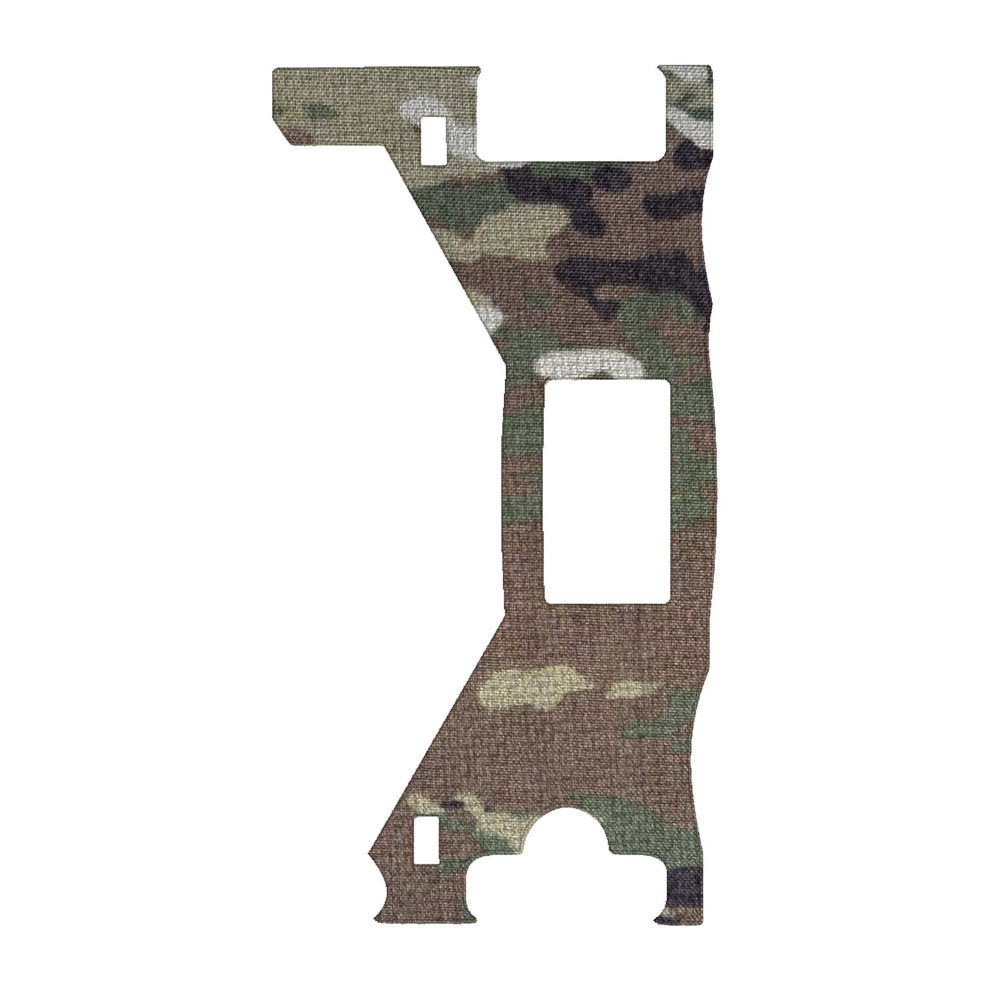 Holosun 407C / 507C X3 optic wrap kit outline, MultiCam