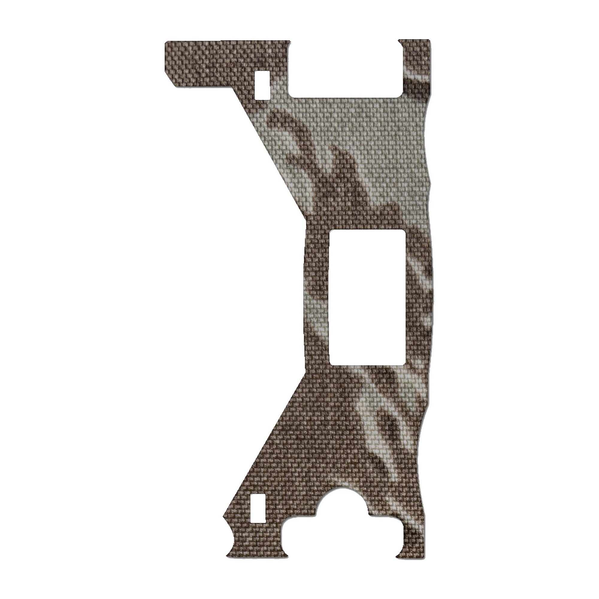 Holosun 407C / 507C X3 optic wrap kit outline, Tiger Stripe (Desert)