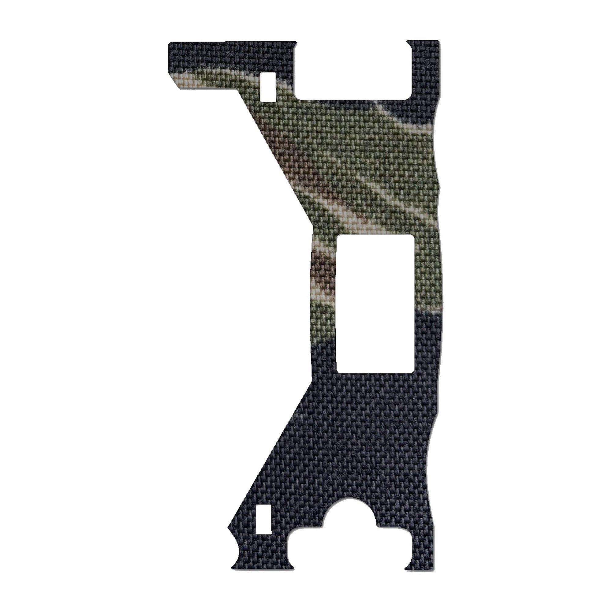 Holosun 407C / 507C X3 optic wrap kit outline, Tiger Stripe (Green/Black)