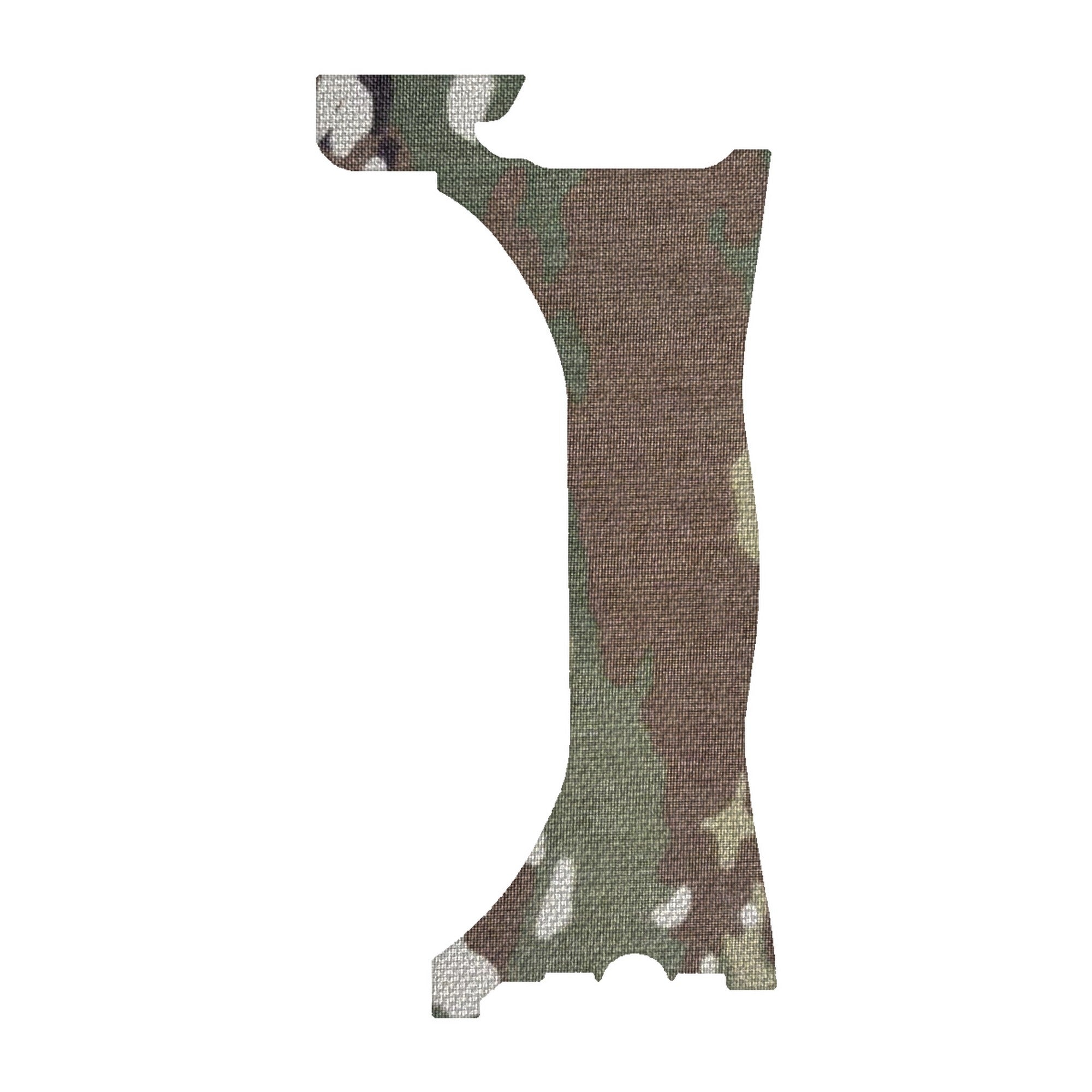 Holosun 507 COMP optic wrap kit outline, MultiCam