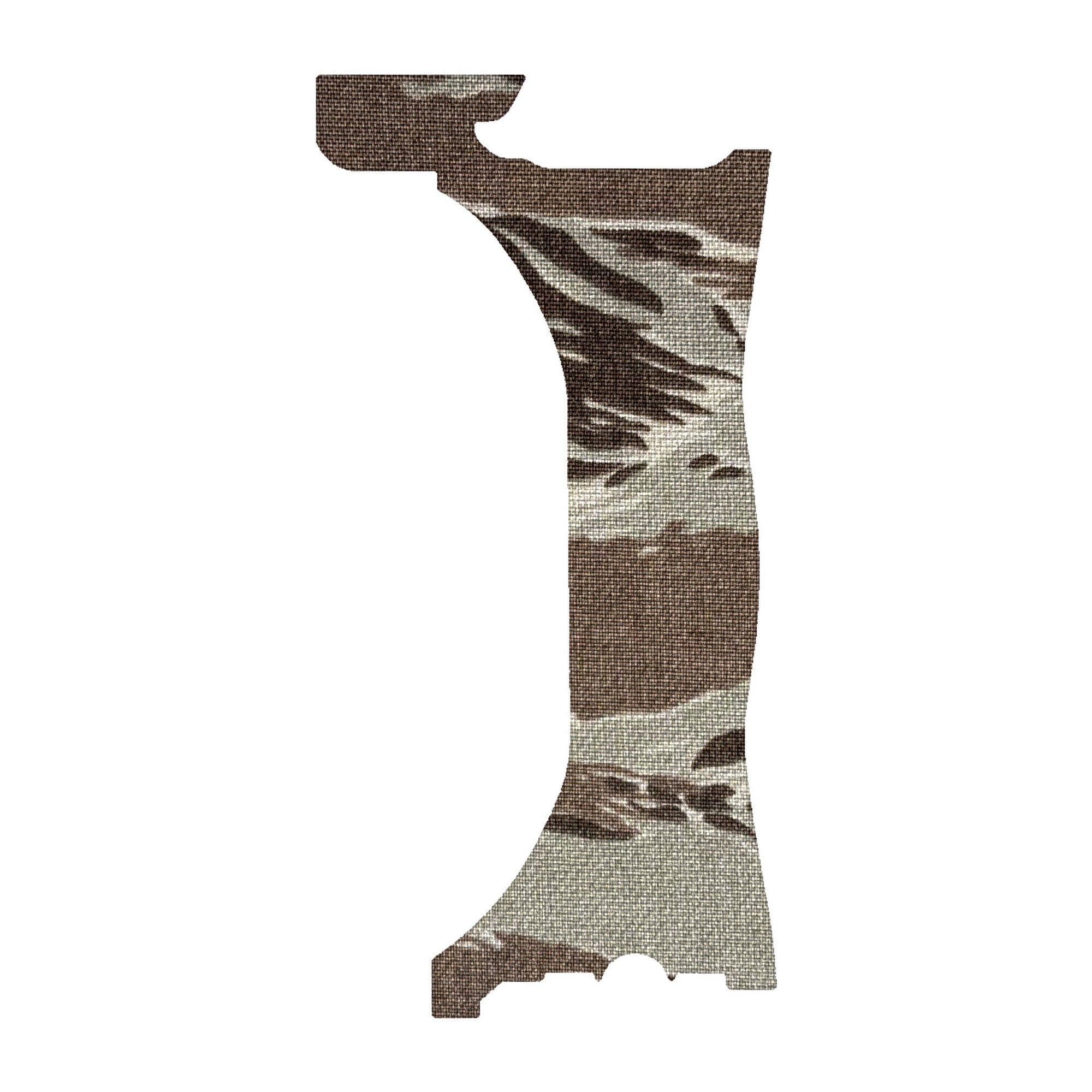 Holosun 507 COMP optic wrap kit outline, Tiger Stripe (ABU)