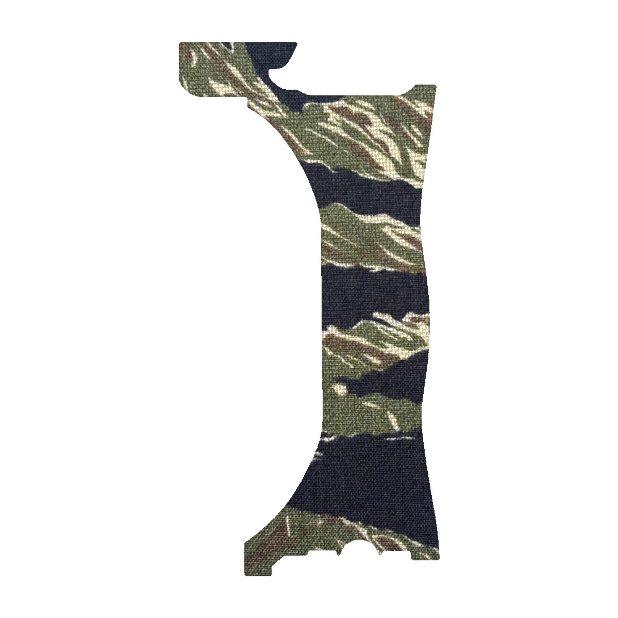 Holosun 507 COMP optic wrap kit outline, Tiger Stripe (Green/Black)