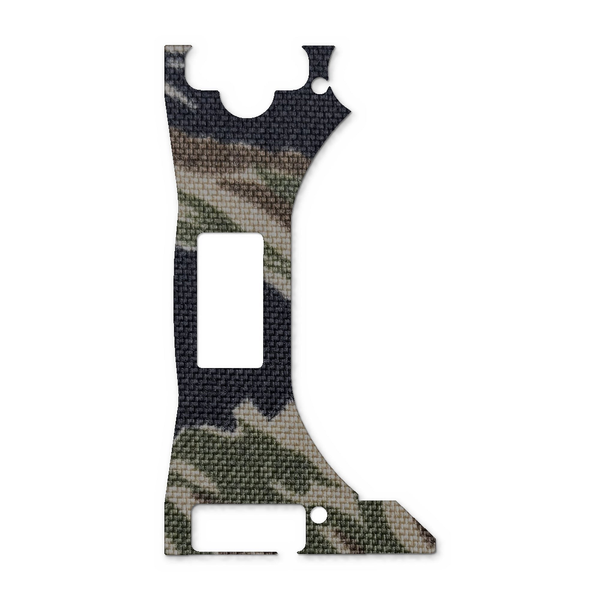 Holosun 508T optic wrap kit outline, Tiger Stripe (Green/Black)