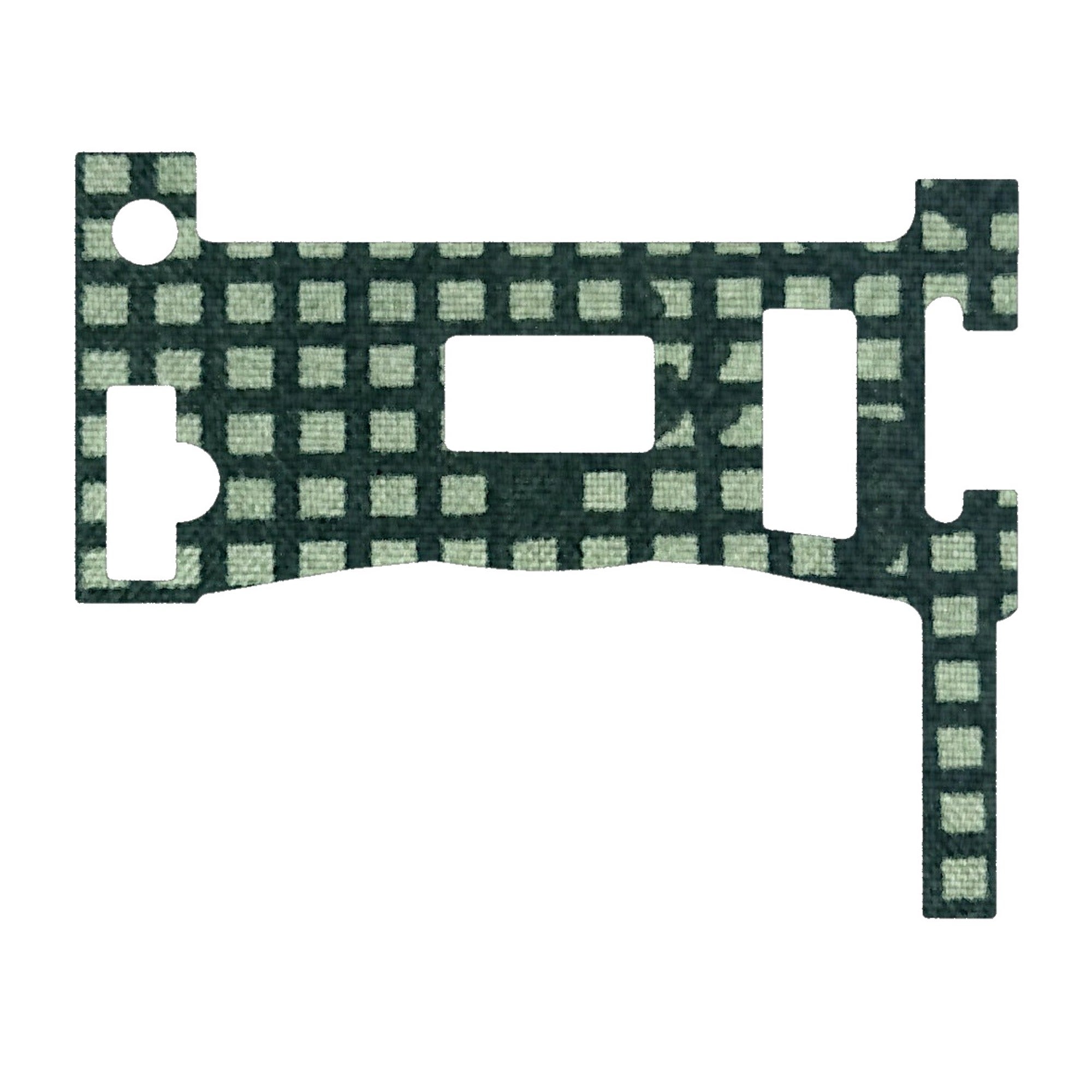 Holosun 509T optic wrap kit outline, Desert Night Camo