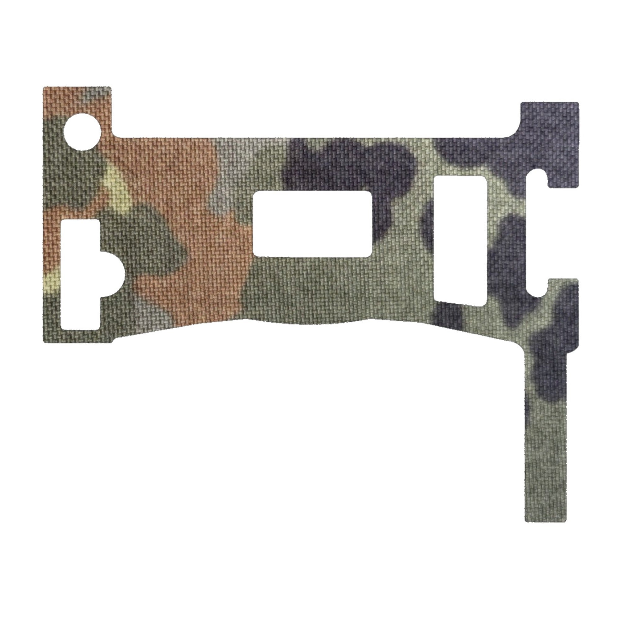 Holosun 509T optic wrap kit outline, Flecktarn