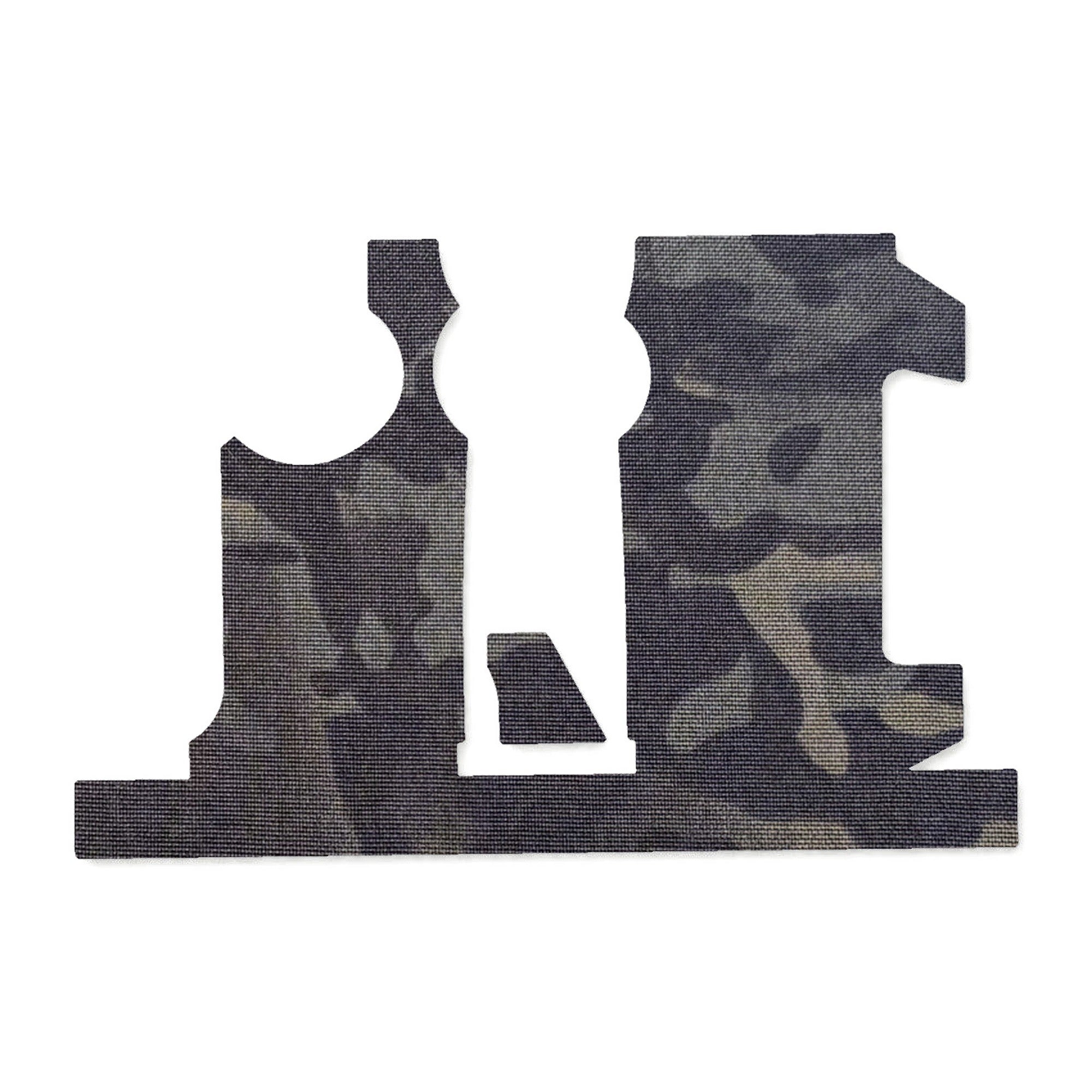 Holosun ARO optic wrap kit outline, MultiCam Black