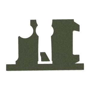 Holosun ARO optic wrap kit outline, OD Green