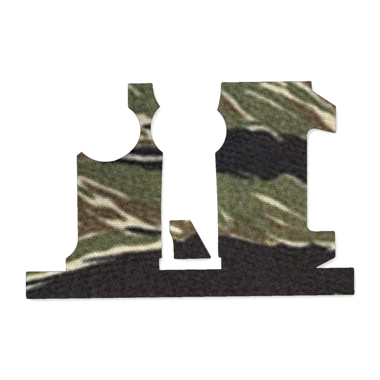 Holosun ARO optic wrap kit outline, Tiger Stripe (Green/Black)