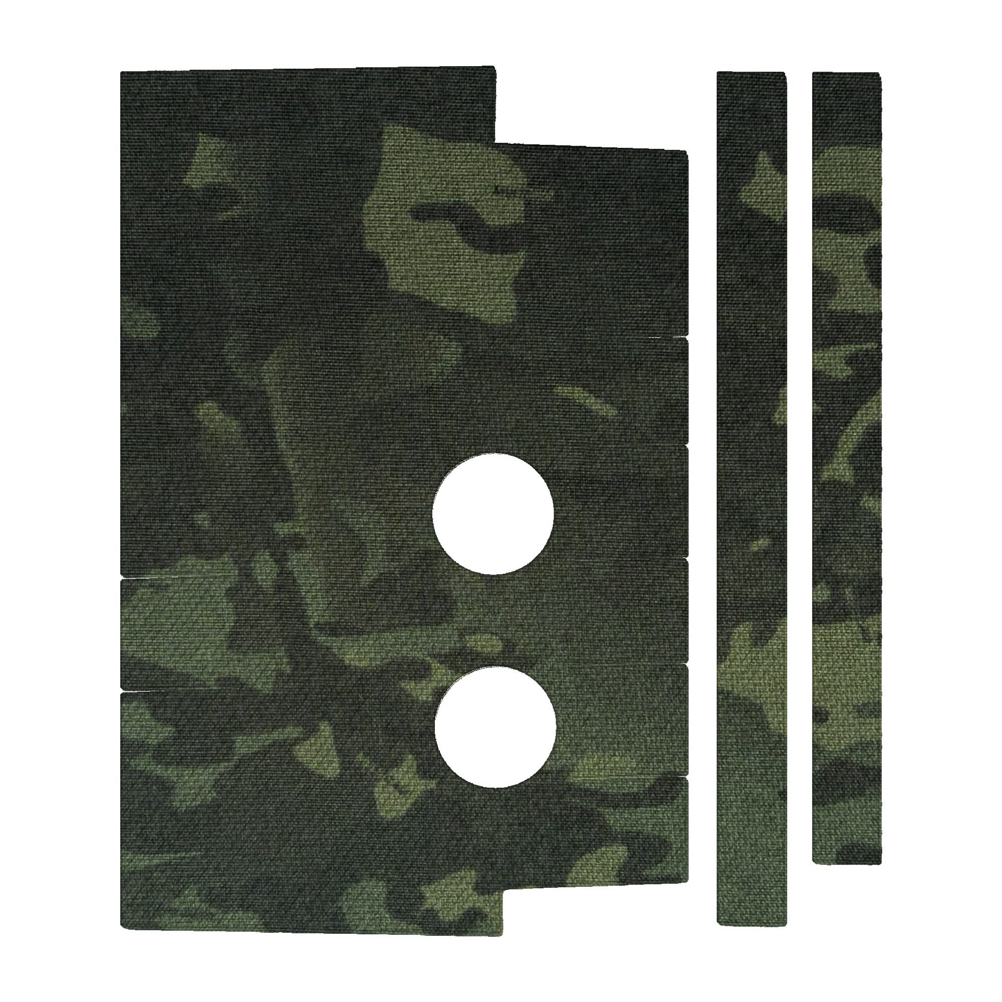 Holosun HM3X Magnifier optic wrap kit outline, MultiCam Black