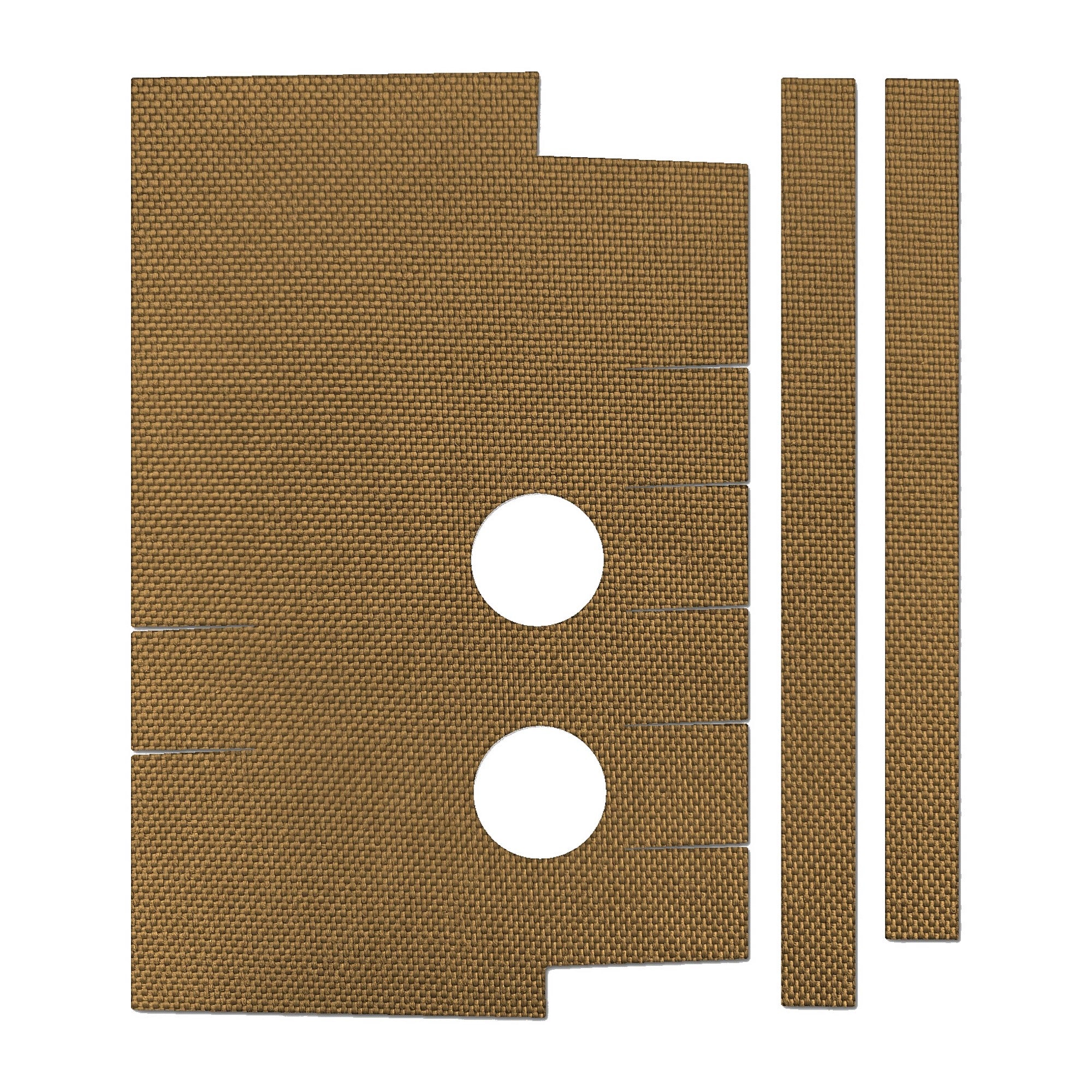 Holosun HM3X Magnifier optic wrap kit outline, Coyote