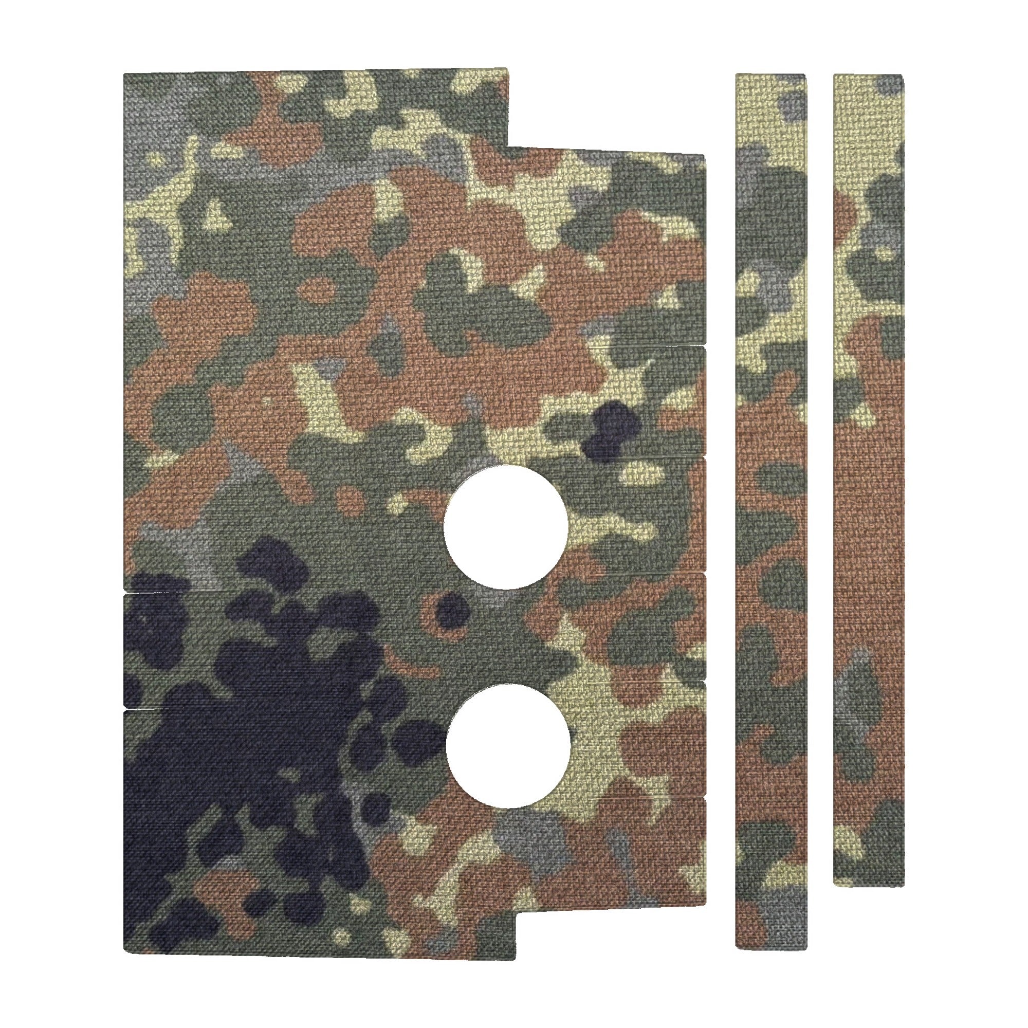 Holosun HM3X Magnifier optic wrap kit outline, Flecktarn