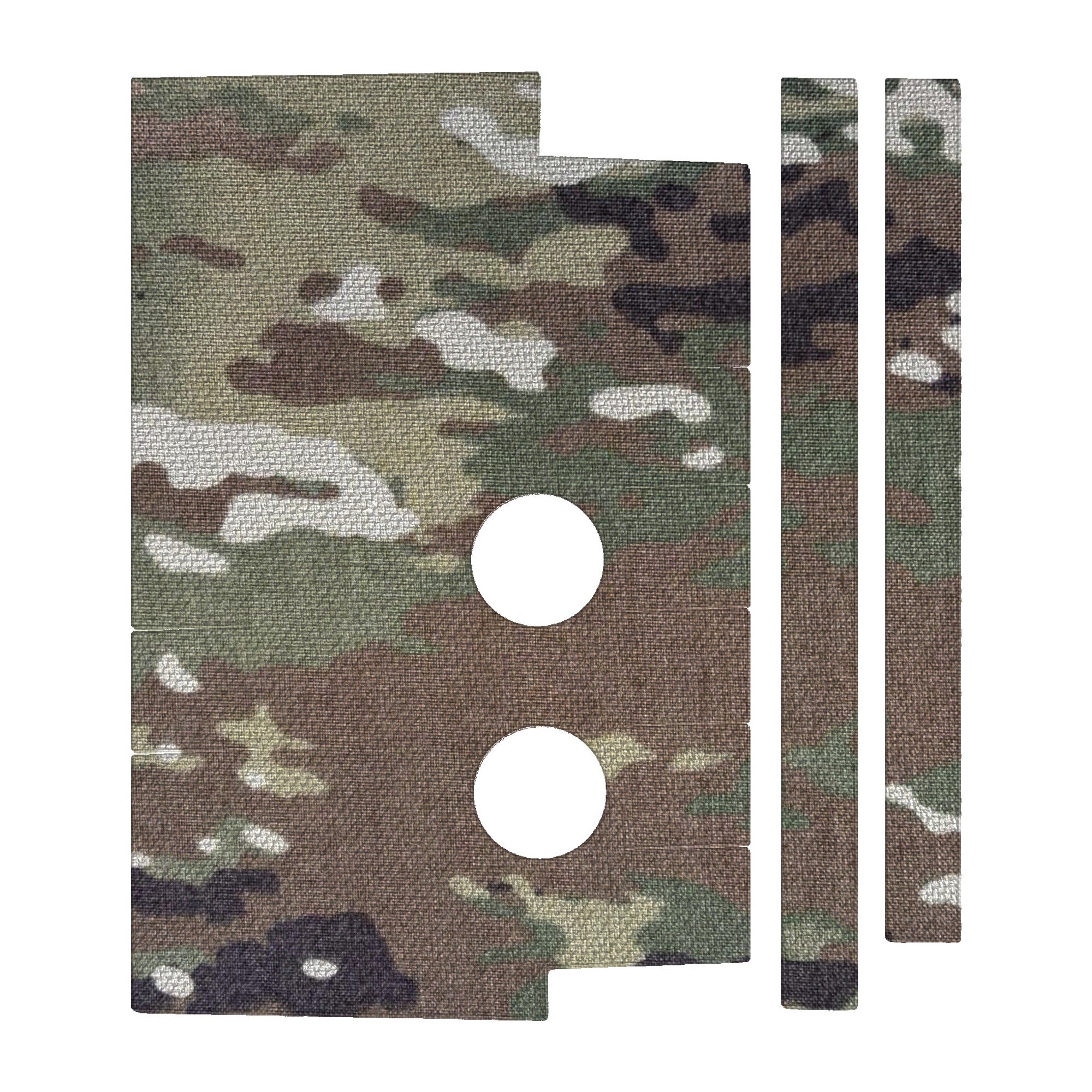 Holosun HM3X Magnifier optic wrap kit outline, MultiCam
