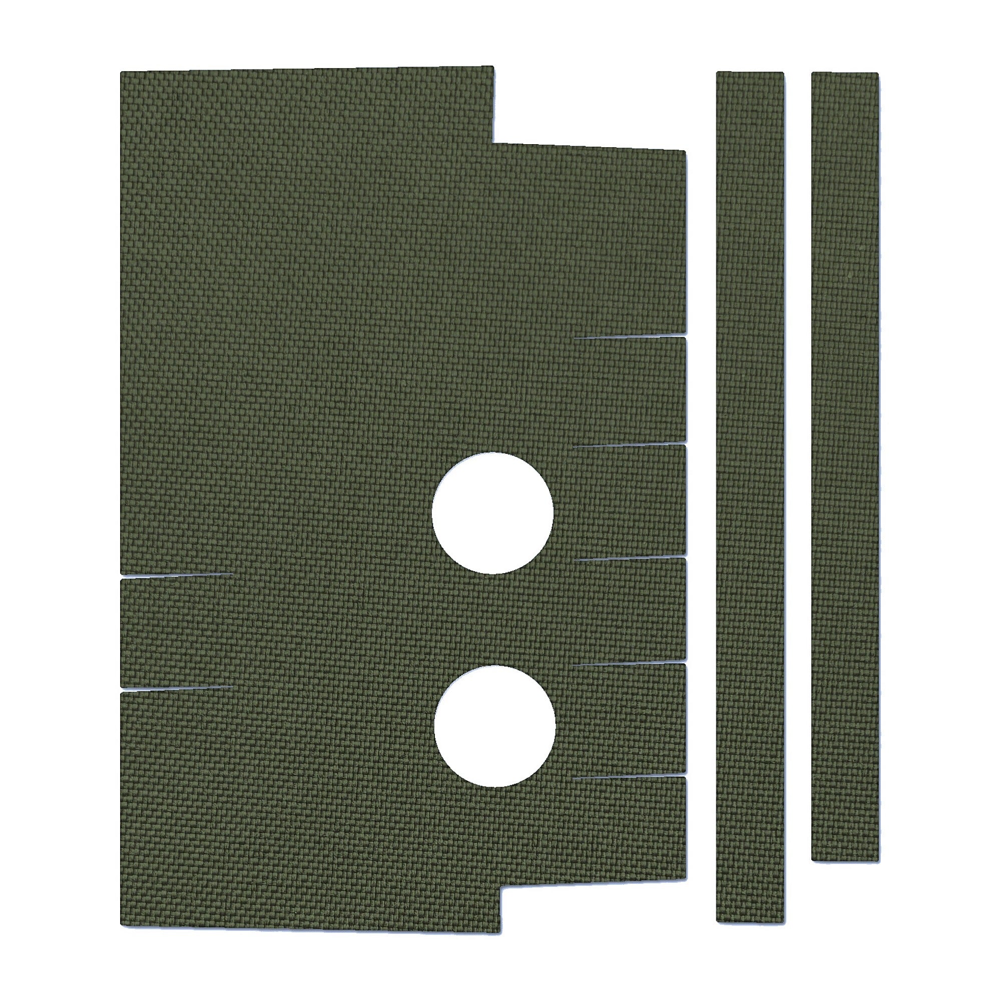 Holosun HM3X Magnifier optic wrap kit outline, OD Green