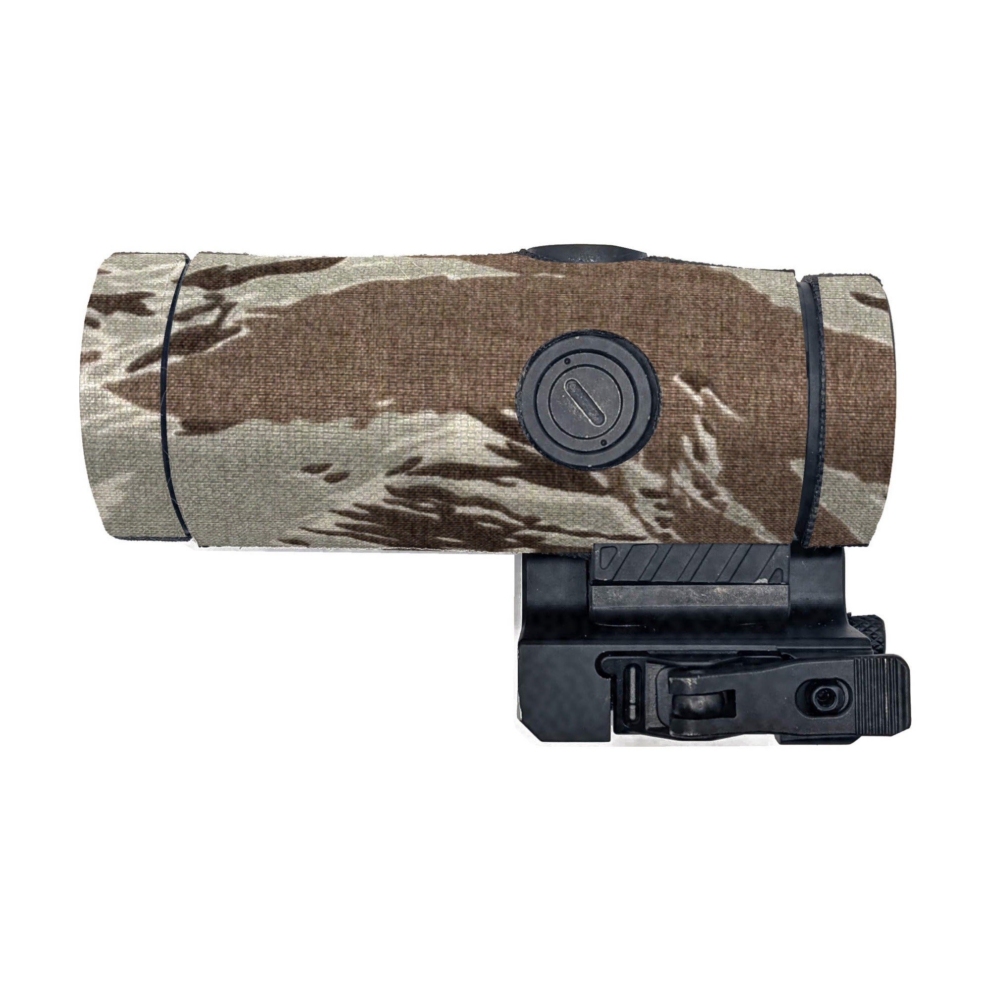 Holosun HM3X Magnifier Cordura optic wrap, Tiger Stripe (Desert)
