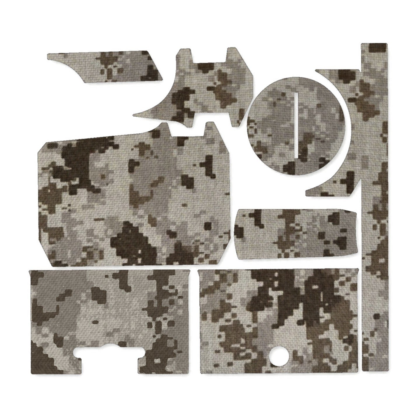 Holosun HS403R / HS503R optic wrap kit outline, ACU (Desert)