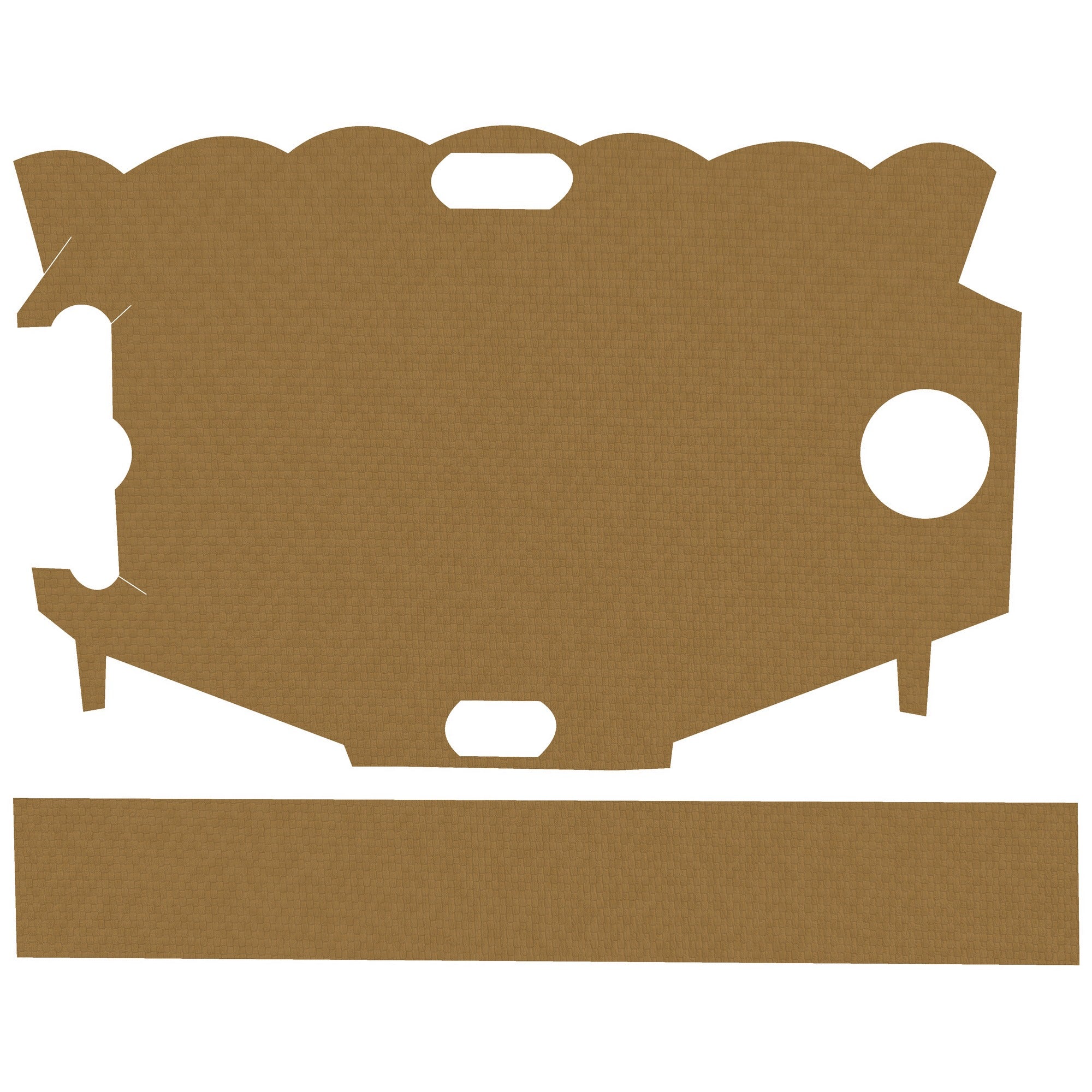 Holosun P.ID / P.ID HC light wrap kit outline, Coyote
