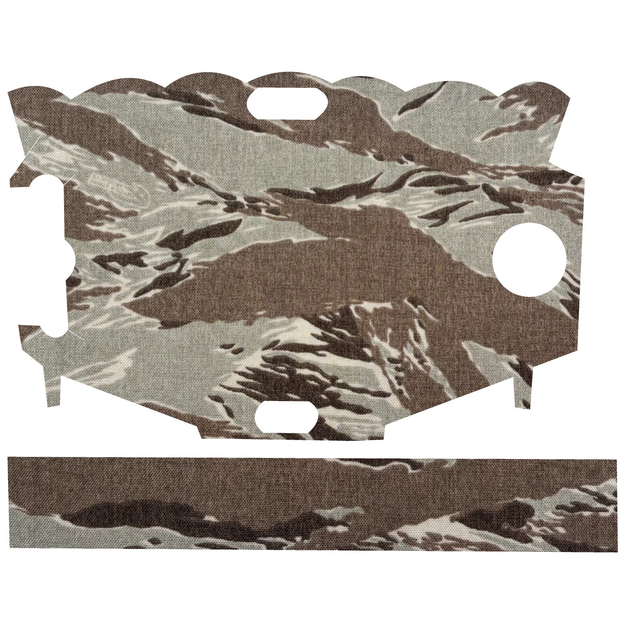 Holosun P.ID / P.ID HC light wrap kit outline, Tiger Stripe (Desert)