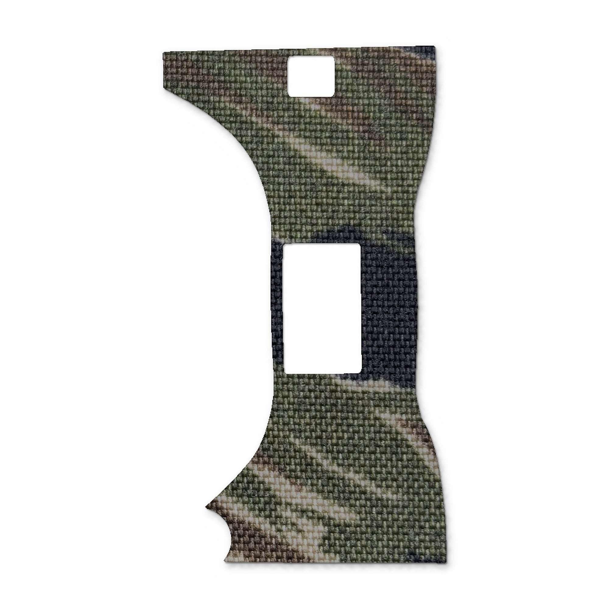 Holosun SCS Carry optic wrap kit outline, Tiger Stripe (Green/Black)