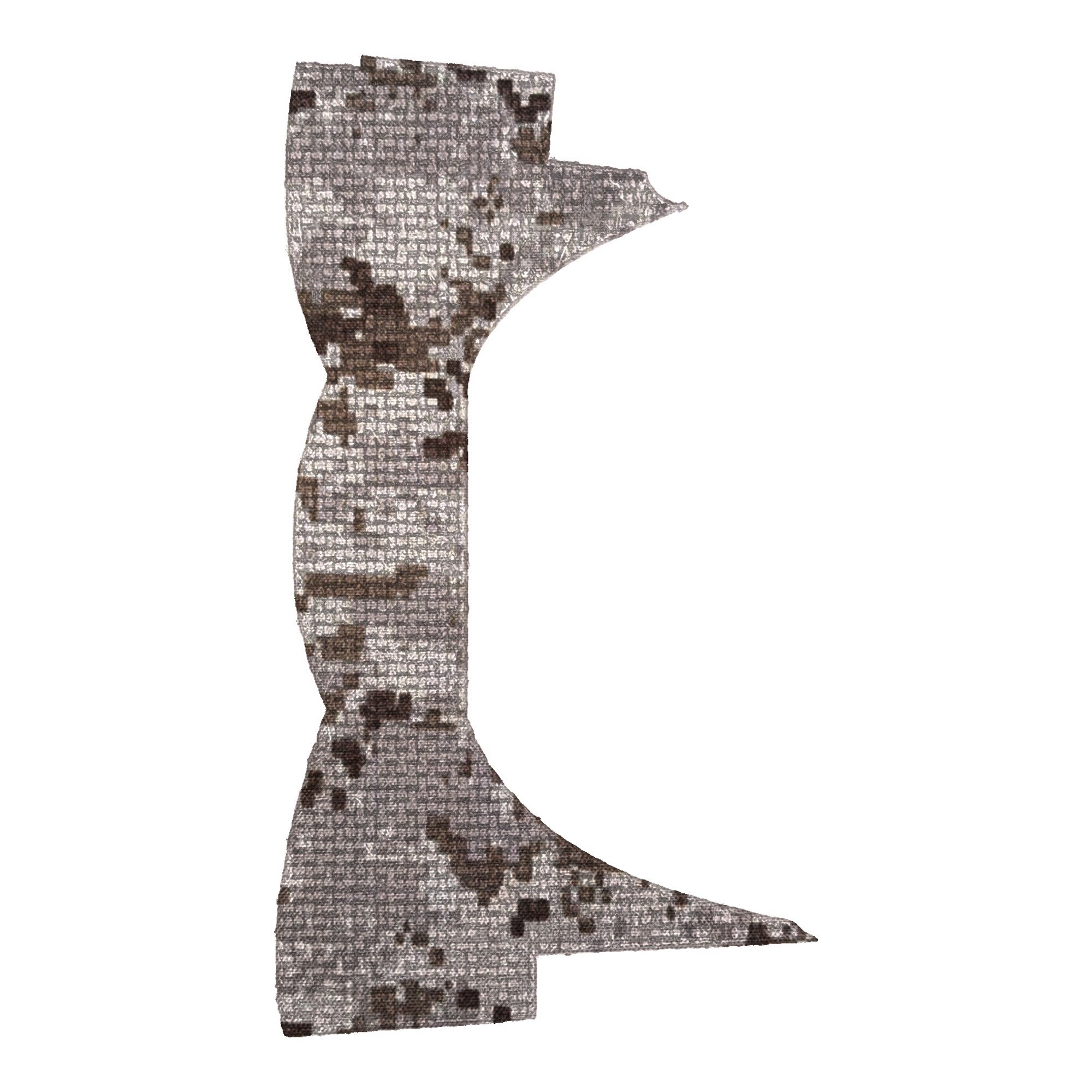 Holosun SCS MOS optic wrap kit outline, ACU (Desert)