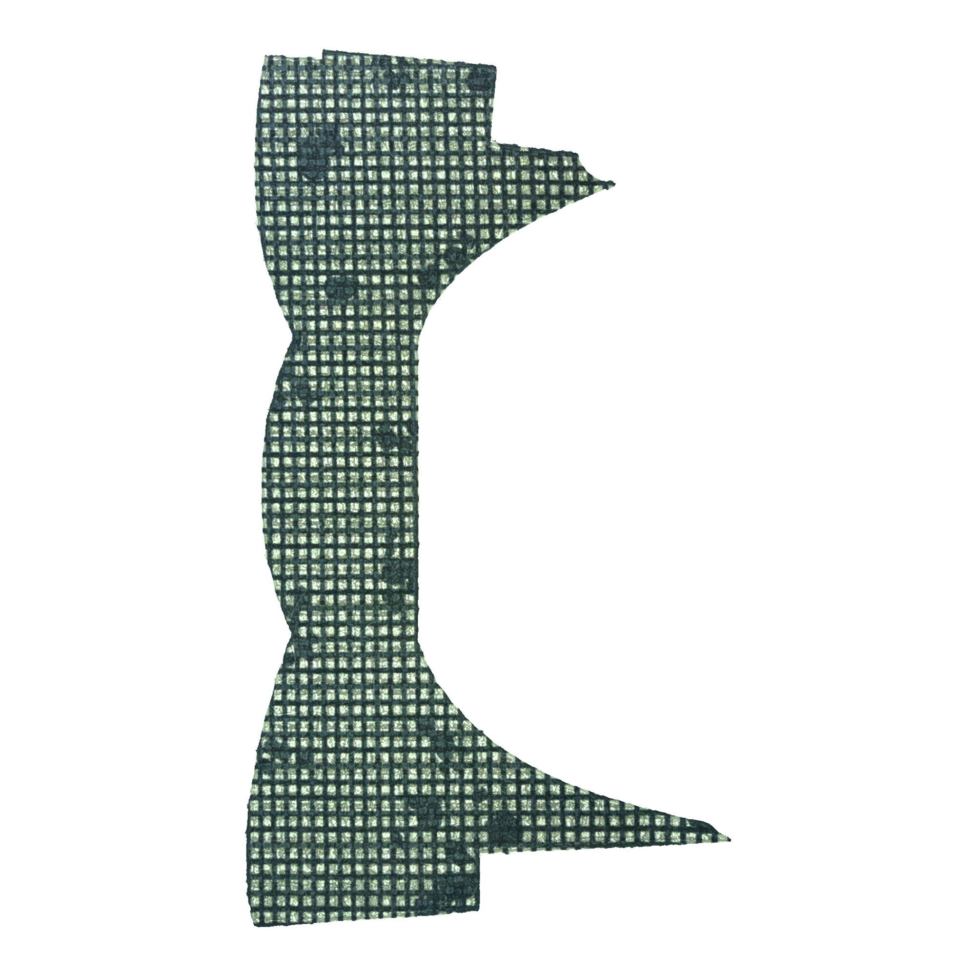 Holosun SCS MOS optic wrap kit outline, Desert Night Camo