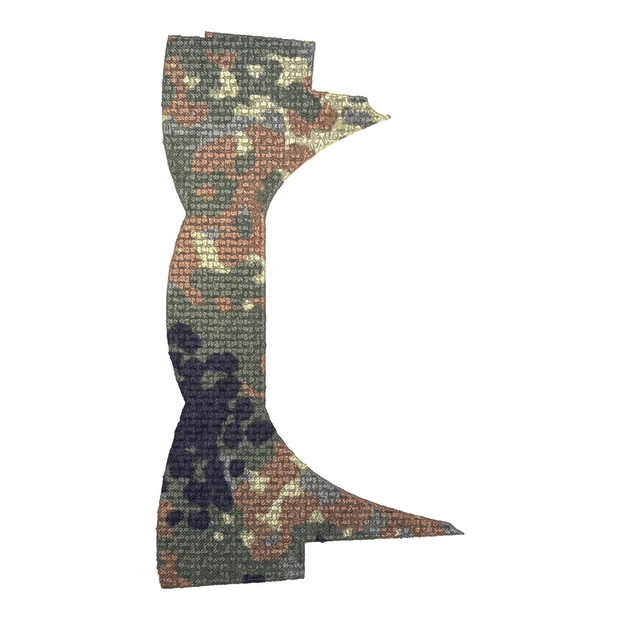 Holosun SCS MOS optic wrap kit outline, Flecktarn