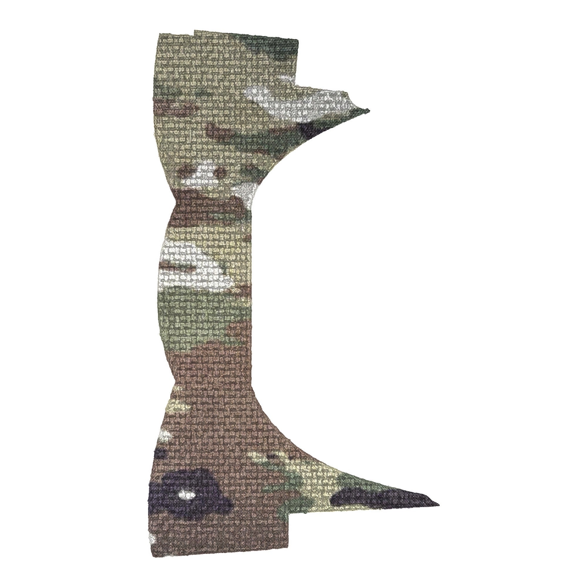 Holosun SCS MOS optic wrap kit outline, MultiCam