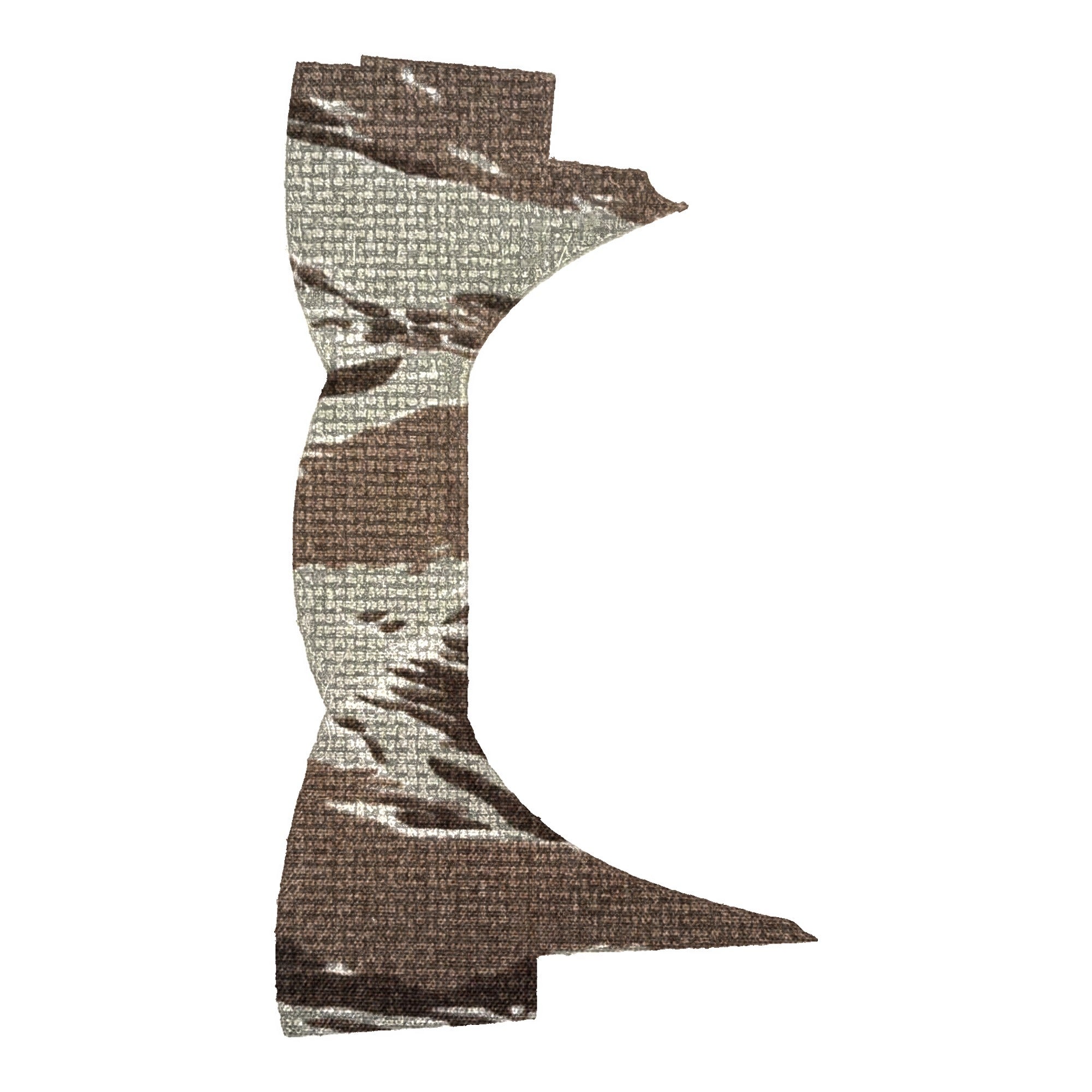 Holosun SCS MOS optic wrap kit outline, Tiger Stripe (Desert)