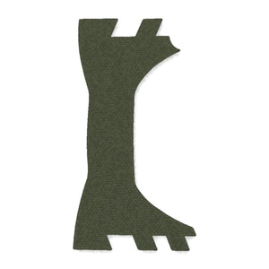 Holosun SCS PDP optic wrap kit outline, OD Green