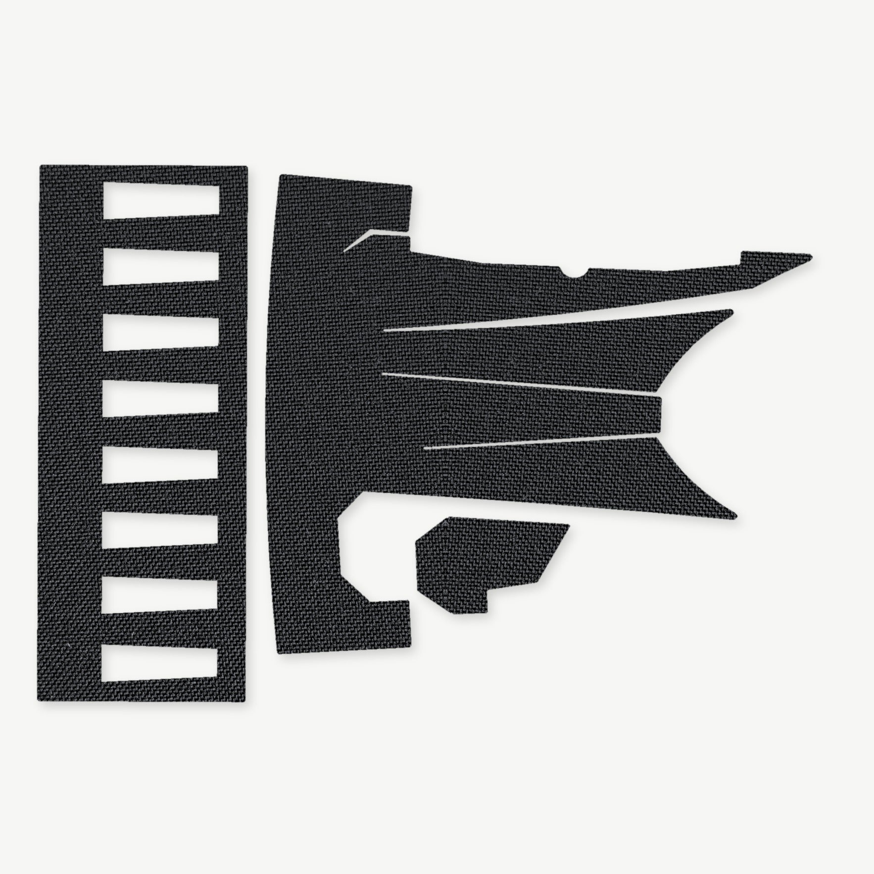 Light Wrap Kit for INFORCE WMLx (Gen 2) - die-cut Cordura 1000D kit pieces in Black - Combat Textiles