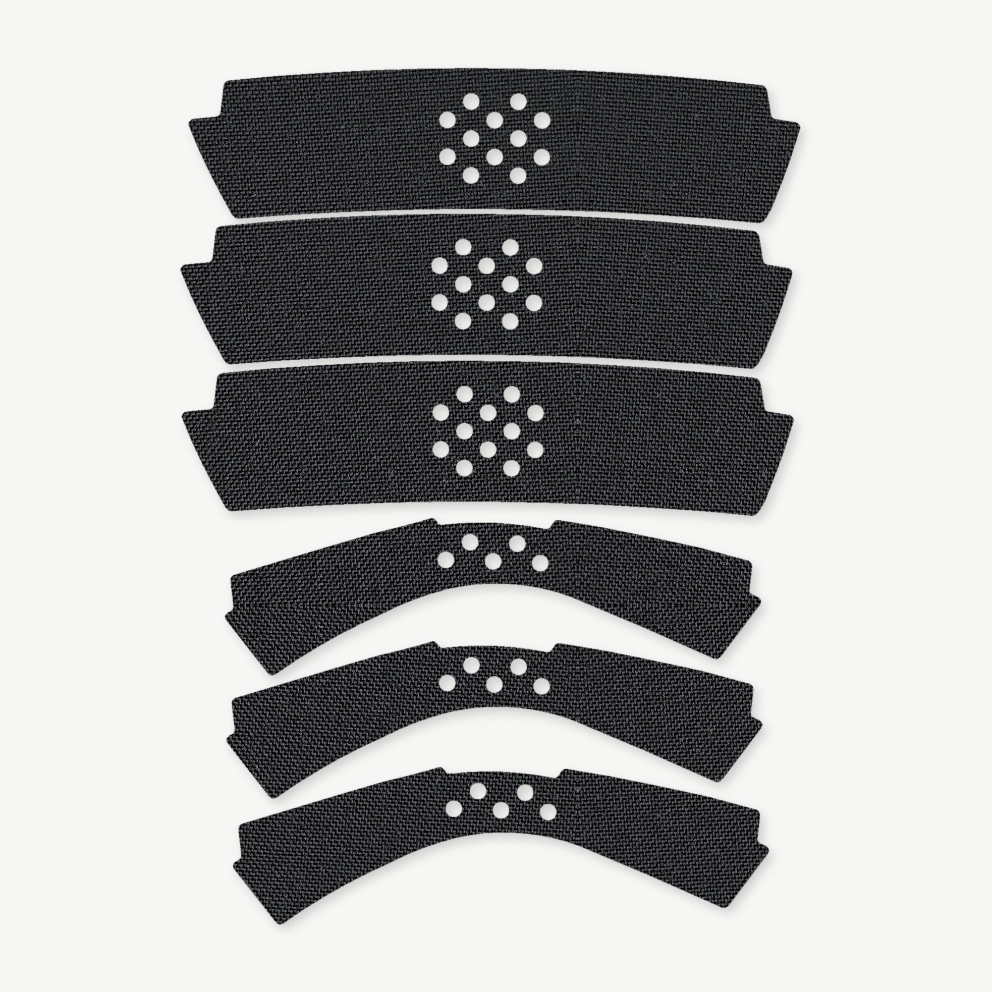 Mag Wrap Kit for Kimber Mako R7 (13 & 15-Round Extended Magazines) - die-cut Cordura 1000D kit pieces in Black - Combat Textiles